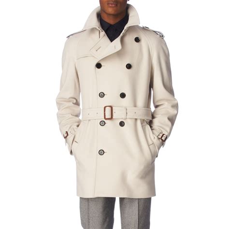 burberry hooded canvas trench coat|burberry cashmere trench coat men.